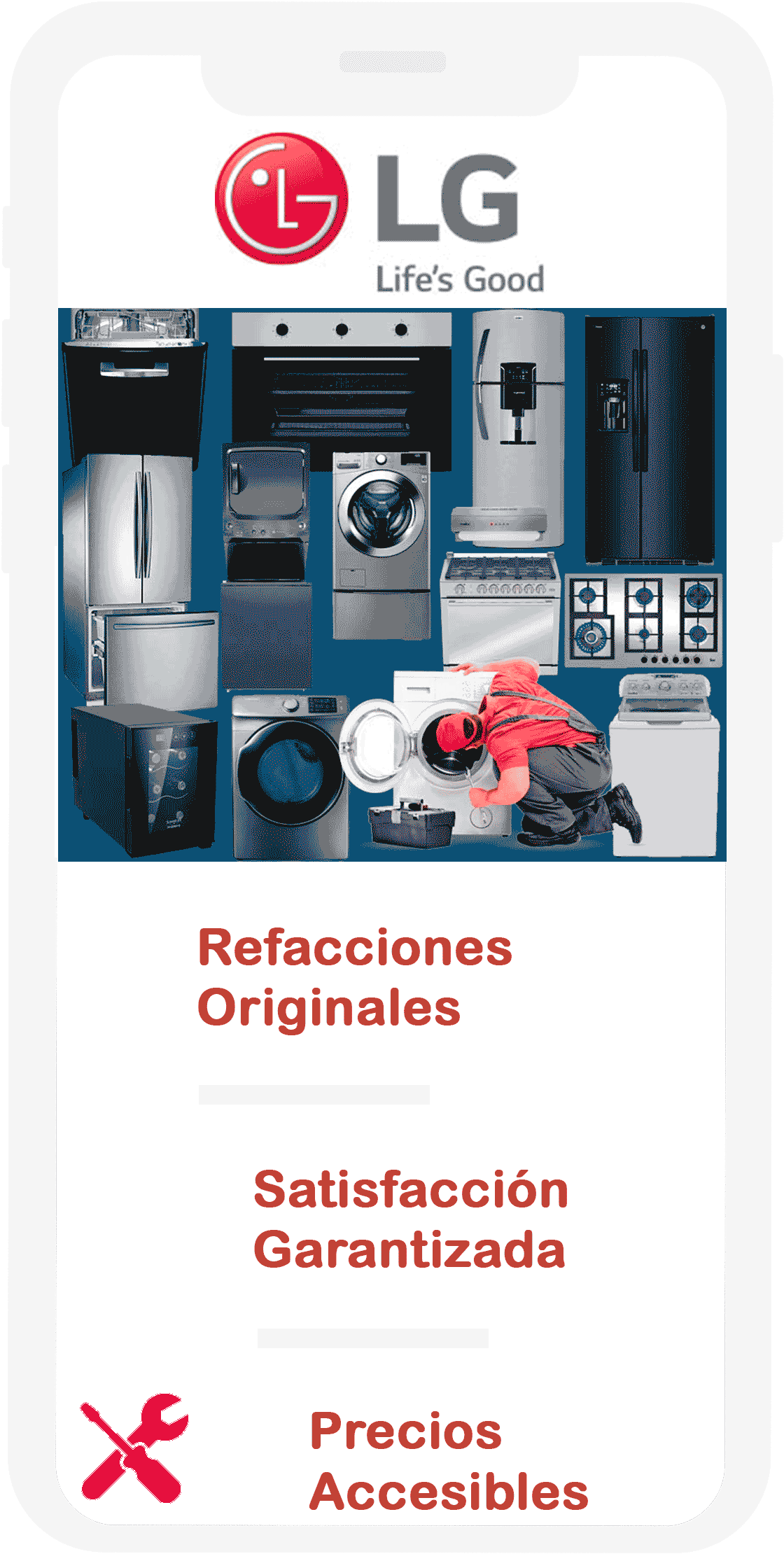 Servicio lg CDMX y Estado de México